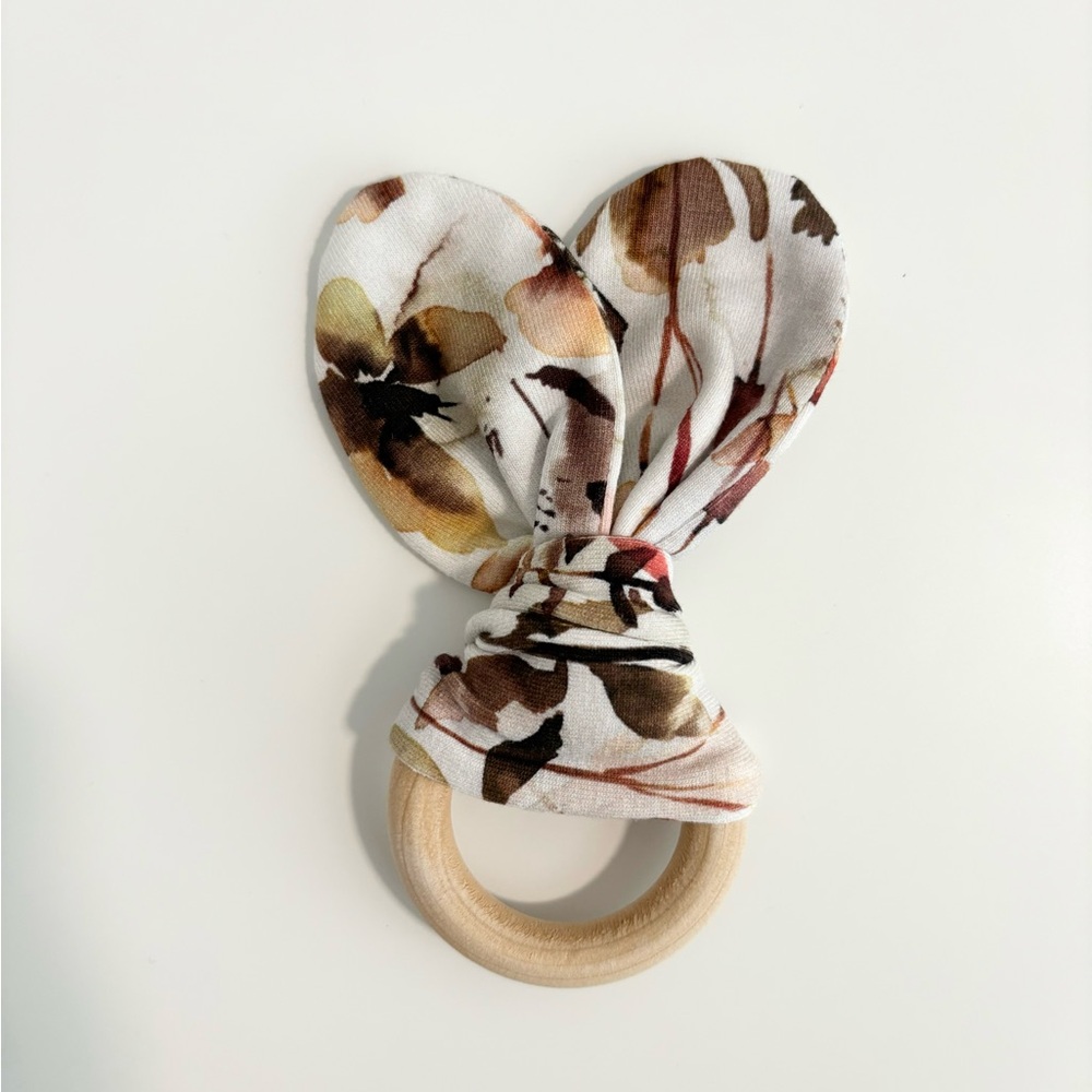 HANDMADE Bunny Ear Teether Size 0M-12M
